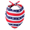 Patriotic dog bandanas